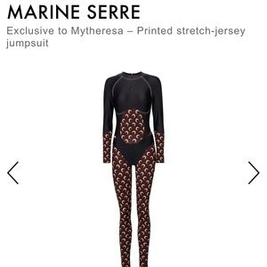 Marine serre jumpsuit